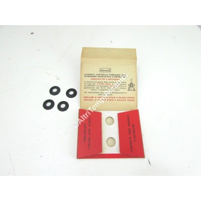 4 GOMMINI PARAOLIO SUPPLEMENTARI VALVOLE ASPIRAZIONE ALFA ROMEO GIULIA 1600-1