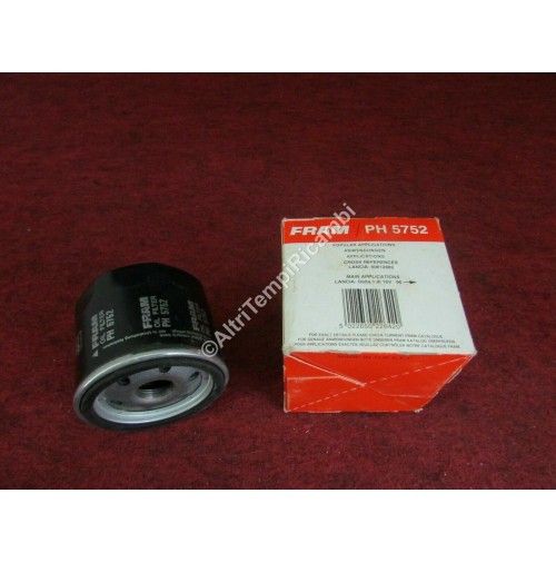 FILTRO OLIO L LANCIA DELTA 1.8I 16V (96>) PH 5752