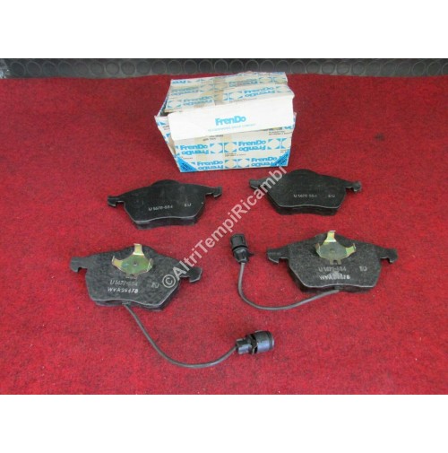 PASTIGLIE FRENO ANTERIORI AUDI 100 - QUATTRO WVA 20276 FRONT BRAKE PADS