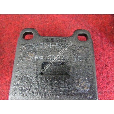 PASTIGLIE FRENO ANTERIORI AUDI 50 - 80 - VOLKSWAGEN DERBY - GOLF - POLO WVA 2022-1