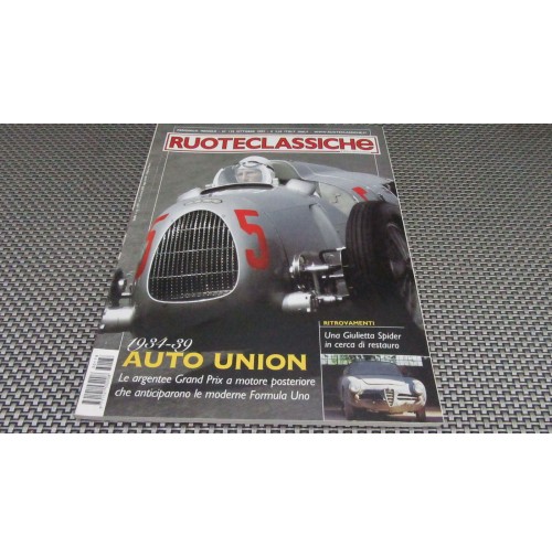 RIVISTA RUOTECLASSICHE N° 178 OTTOBRE 2003 - AUTO UNION