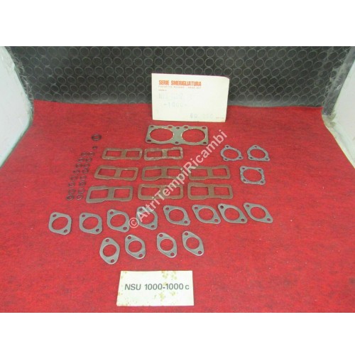 SERIE SMERIGLIO NSU PRINZ 1000 - 1000 C 60/260 GASKET SET ENGINE DICHTUNGSSATZ