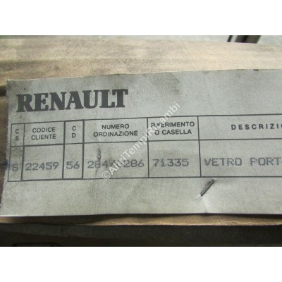 VETRO SCENDENTE SX RENAULT R9 7701584925-2