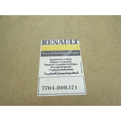 VETRO SX RENAULT R18 7704000171-2